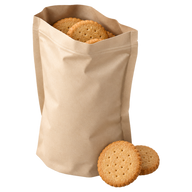 Un sachet de biscuits entamé